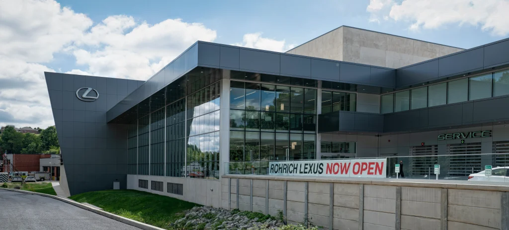 Rohrich Lexus New Dealership Location at 2540 Washington Rd, Canonsburg, PA 15317